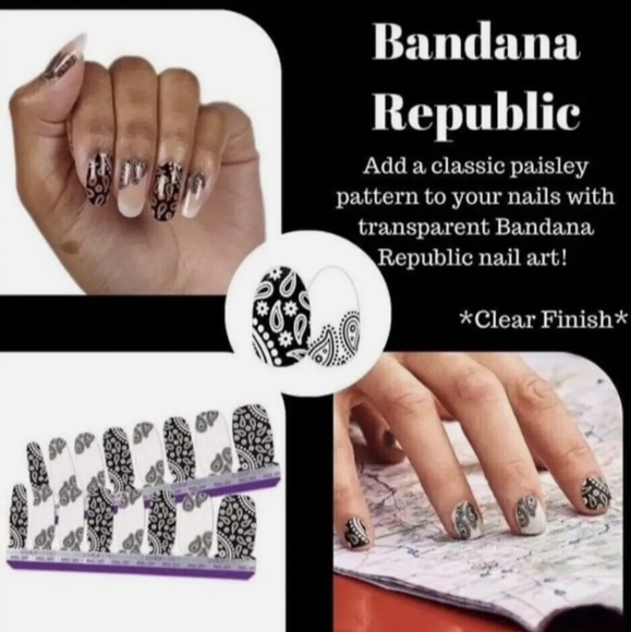 Color Street Nail Strips "Bandana Republic" - Picture 1 of 3